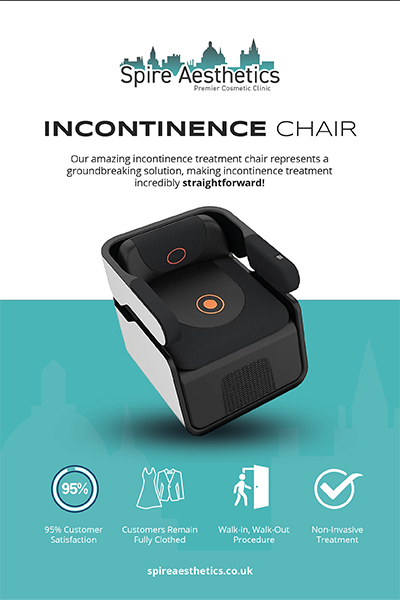 An image of Pelvic Floor Chair Therapy Camden and the benefits.