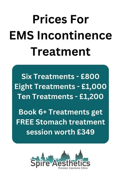 EMS Incontinence Treatment Prices Camden