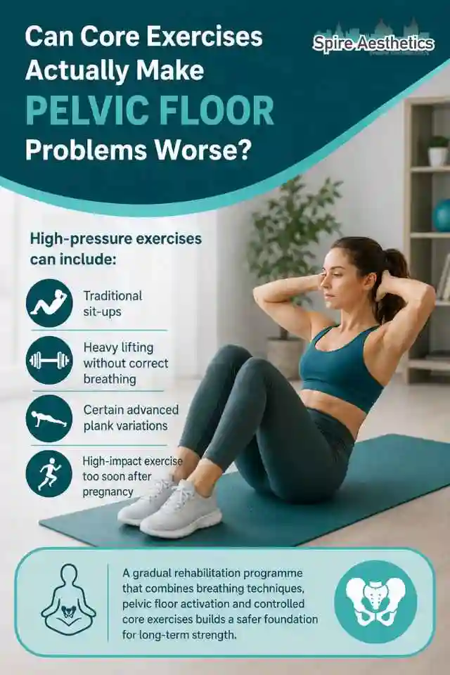 Can Strengthening Your Core Alone Actually Make Pelvic Floor Problems Worse Camden?
